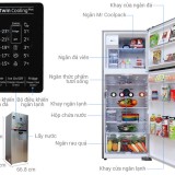 Tủ lạnh Toshiba 546 lít GR-WG58VDAZ GG