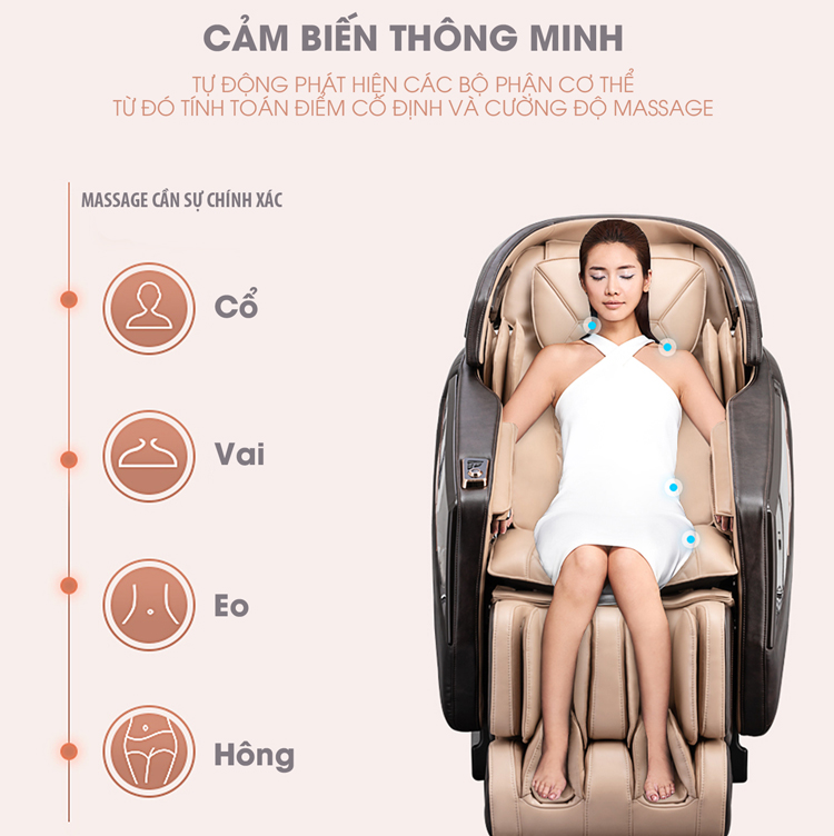 Ghế massage toàn thân MBH- 5000