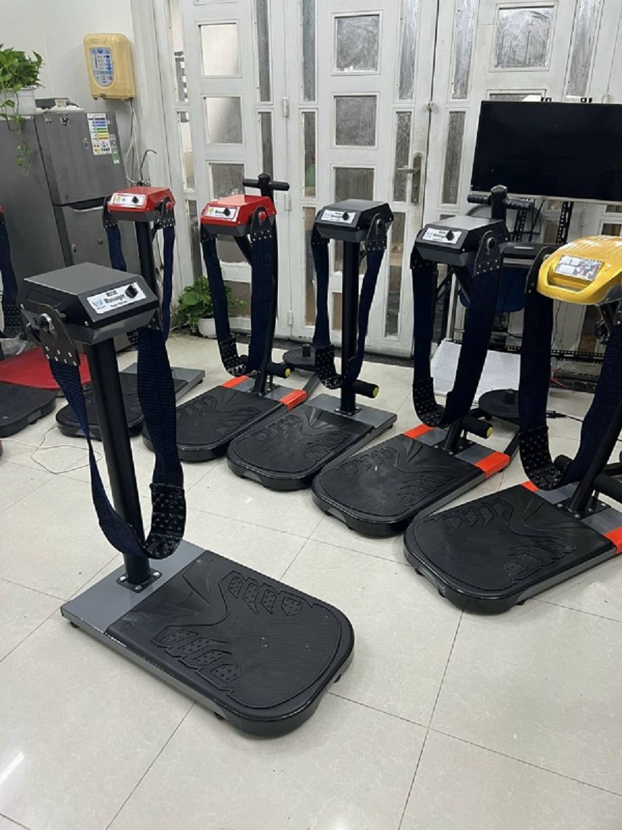 Máy đánh bụng đứng MBHGYM M350new ĐEN